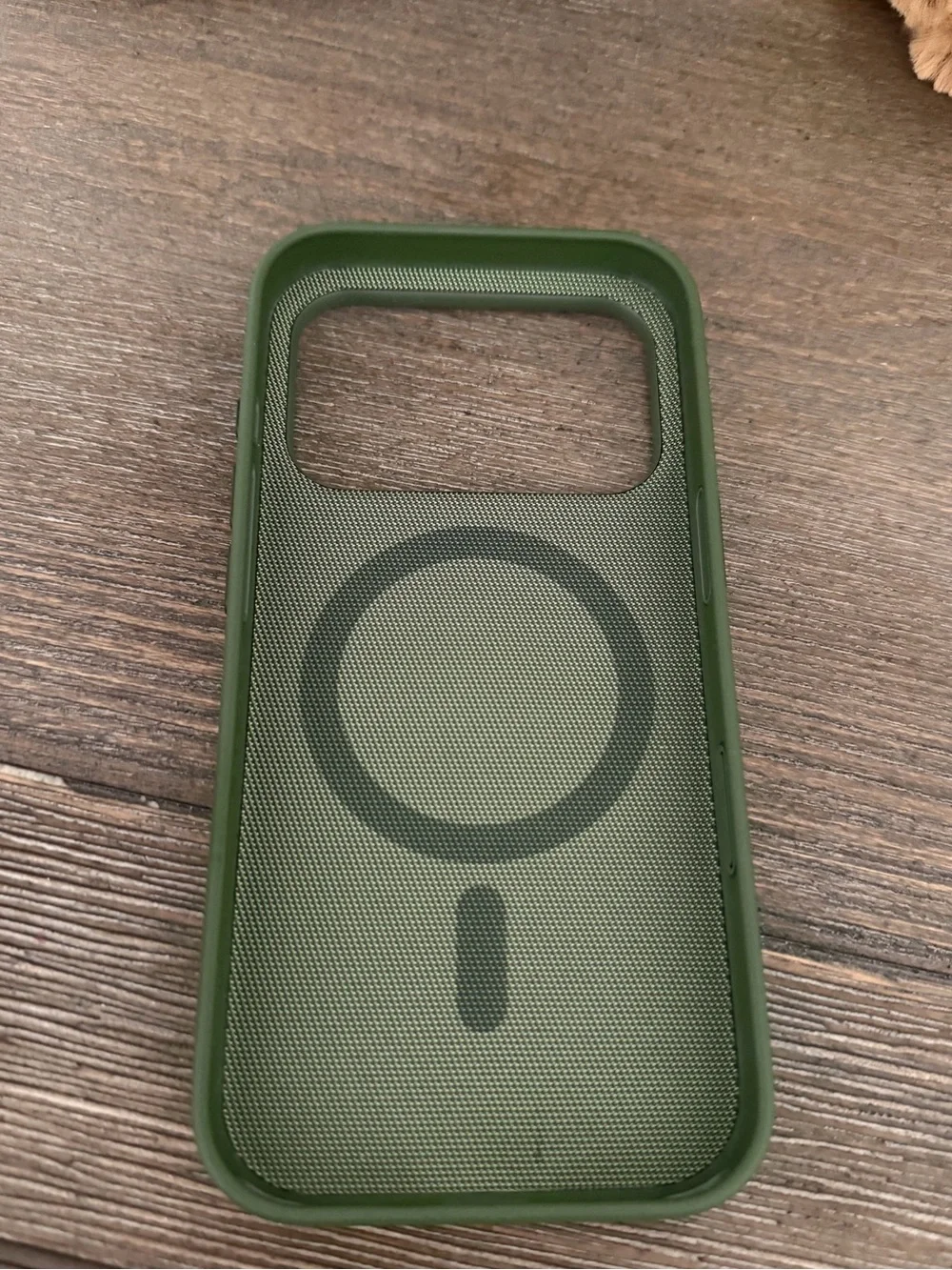 Apple MagSafe iPhone Case in Olive Green